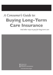 Washington Long-Term Care Consumer's Guide PIX